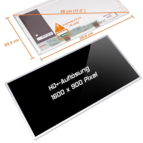 Display led lucido - 17,3",